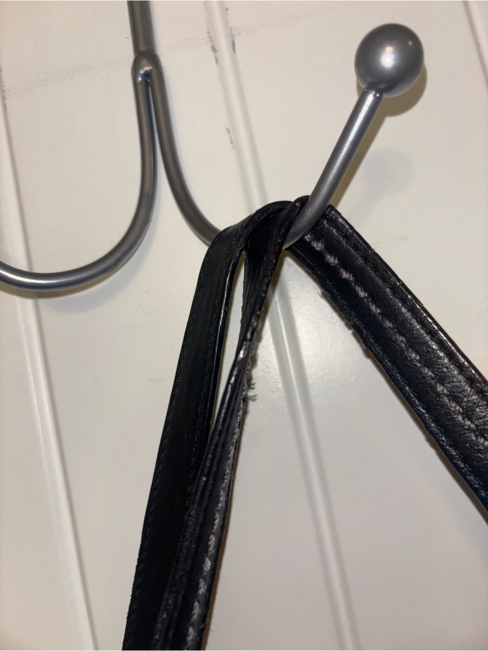 Coach Black Leather Carrie Tote Purse Bag With Pockets - Picture 6 of 16